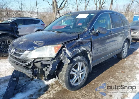 2010 Honda Cr-V Ex-L из США, поврежденный, VIN 5J6RE4H78AL082152